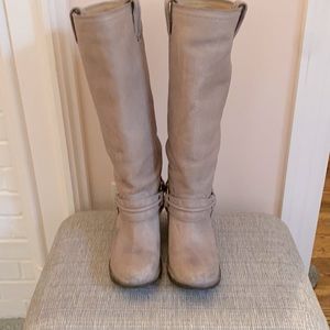 Gray Frye knee high boots